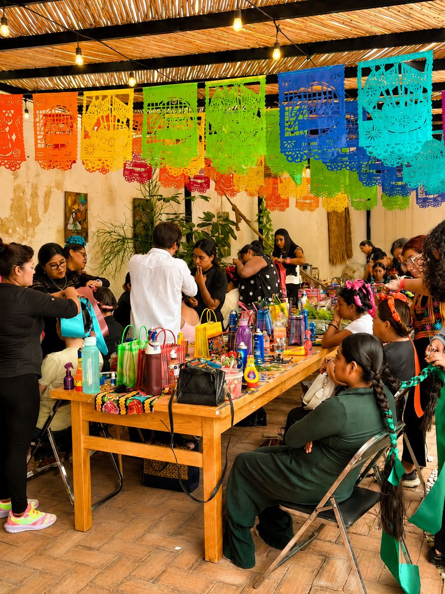 Gubixi Eventos - Taller · Papel Picado